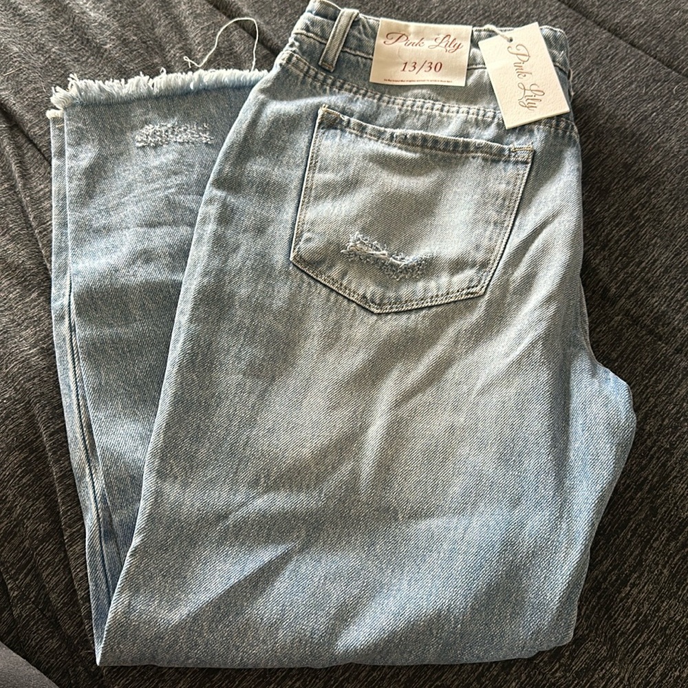 Pink Lily Jeans Brand New